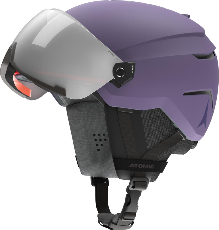 Prilba Atomic SAVOR VISOR STEREO light purple