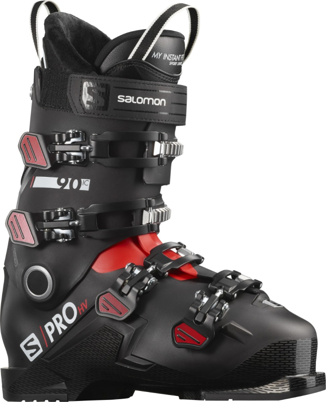 Lyiarky Salomon S/PRO HV 90 IC BLACK/Red/White